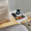 SoBuy White Clip-On Bedside Shelf Tray 10