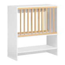 SoBuy Porte-Assiettes Murale avec Étagère à Épices