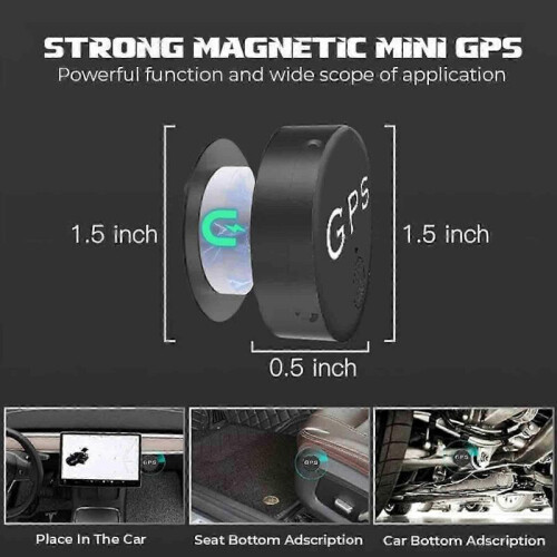 Gps Tracker Mini Magnetic Gps Real Time Car Locator,gps Tracker Precise Positioning Real Time Tracking Locator Device Hot 1
