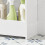 SoBuy Χαμηλό Ντουλάπι Μπάνιου BZR48-W Λευκό 55x20x60εκ 6