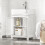 SoBuy Ντουλάπι Μπάνιου BZR35-W Λευκό 50x60x33 cm 15
