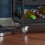 SoBuy Black Kitchen Storage Trolley with Wood Worktop 6
