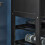 SoBuy Black Kitchen Storage Trolley with Wood Worktop 7