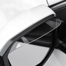 (Blank) Car Rainproof Eyebrow Auto Accessories For Ford Ranger Raptor Wildtrak 2023 T6 Xlt 2022 T7 T8 2015 Xls Xl 4x4