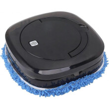 (Black) Automatic Floor Mopping Robot Mopping Robot With Water Tank Vacuum And Mop Cleaning Robot (black)