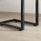 SoBuy Grey Marble Effect Side Table with Metal Frame 5