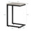 SoBuy Grey Marble Effect Side Table with Metal Frame 3