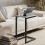 SoBuy Grey Marble Effect Side Table with Metal Frame 8