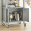 SoBuy Mobile Kitchen Trolley Grey 60x92x44cm 9