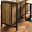 SoBuy Brown Kitchen Island Bar Table with Storage 8