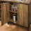 SoBuy Brown Kitchen Island Bar Table with Storage 9