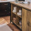 SoBuy Brown Kitchen Island Bar Table with Storage 5