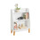 SoBuy Bücherregal Kinder Weiß KMB47-W 14