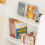 SoBuy Bücherregal Kinder Weiß KMB47-W 10
