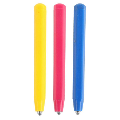 3pcs Replacement Writing Board Pens Portable Drawing Board Pens Magnet Pens 1