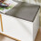 SoBuy πάγκος εισόδου λευκός με ντουλάπια 90x34x46cm 9