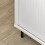 SoBuy Buffet Commode 2 Portes Coulissantes Blanc 9