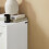 SoBuy Buffet Commode 2 Portes Coulissantes Blanc 12