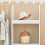 SoBuy Armadio Bambini con Appendiabiti e Scatole KMB40-W 4