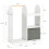 SoBuy Armadio Bambini con Appendiabiti e Scatole KMB40-W 3