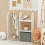 SoBuy Armadio Bambini con Appendiabiti e Scatole KMB40-W 15