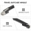 Plastic Suitcase Handle Luggage Handle Grip Travel Handbag Replacement Handle 7