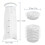 10 Pack Emesis Bags Disposable 1500ml Vomit 13