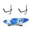 1 Pair Kayak Storage Rack Versatile Space Saving 12