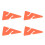 4Pcs Scuba Dive Line Arrow Marker Wreck Cave Dive 9