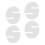 4PCS Cave Diving Line Circle Marker ABS Scuba 2
