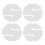 4PCS Cave Diving Line Circle Marker ABS Scuba 6