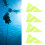 4Pcs Scuba Dive Line Arrow Marker Wreck Cave Dive 11