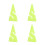 4Pcs Scuba Dive Line Arrow Marker Wreck Cave Dive 10