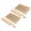 2 Sets Weaving Loom Poplar Wood DIY Making 10