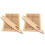 2 Sets Weaving Loom Poplar Wood DIY Making 3