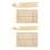 2 Sets Weaving Loom Poplar Wood DIY Making 8