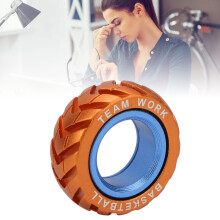 Stress Relief Haptic Slider Ring - Dual Color Aluminum Alloy, 3.5x1.3cm