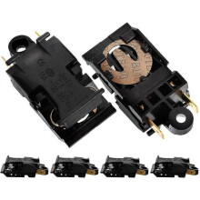 6pcs Electric Kettle Thermostat Temperature Control Electric Kettle Steam Switch Repair Part