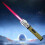 (Green)Metal Outdoor Portable Flashlight Lighter Lightsaber Kitchen Cooking Flashlight 1