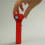 (Red) Zipstring Rope Propeller Launcher Electric String Toy 4