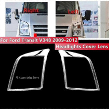 (Only Right) Headlamp Cover For Ford Transit V348 2009 2010 2011 2012 Front Headlight Cover Lens Transparent Headlamps Lampshade Lamp Shell