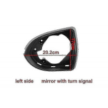 (1PCS left with lamp) Kia Sportage R 2010 - 2017 Car Side Rearview Mirrors Frame Trim Cover 1pcs Yalo