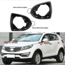 (a pair with lamp) Kia Sportage R 2010 - 2017 Car Side Rearview Mirrors Frame Trim Cover 1pcs Yalo