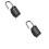 Combination Lock, Combination Lock 2 Pcs 4 Digit Padlock Gym Padlock Resettable Weatherproof 2