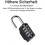 Combination Lock, Combination Lock 2 Pcs 4 Digit Padlock Gym Padlock Resettable Weatherproof 4