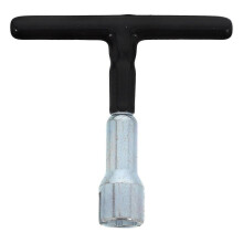 Wing Nut Driver for Eye Screws and Screw-in Hooks T Handle Nut Driver Heavy Duty Steel Manual Installation Tool for Wing Nuts Hooks and Screws
