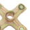 1 Pair Rear Wheel Axle Hubs with 4 Bolts Left 13