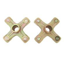 1 Pair Rear Wheel Axle Hubs with 4 Bolts Left