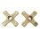 1 Pair Rear Wheel Axle Hubs with 4 Bolts Left 1