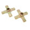 1 Pair Rear Wheel Axle Hubs with 4 Bolts Left 5